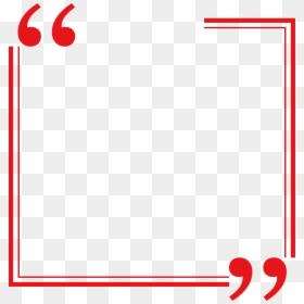 Red Rectangle Border Png, Transparent Png - thin border png
