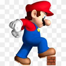 New Super Mario Bros Mega Mario, HD Png Download - mario bross png