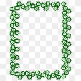 Green Borders And Frames, HD Png Download - thin border png