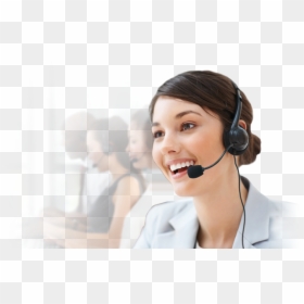 Woman In Call Center, HD Png Download - call center png