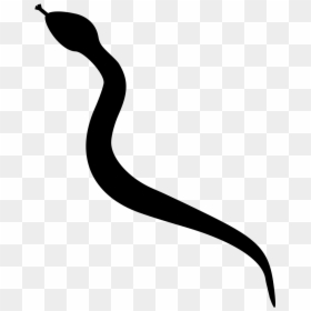 Snake Silhouette Png, Transparent Png - snake logo png
