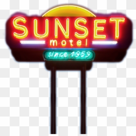 Motel Sign Png, Transparent Png - route 66 sign png