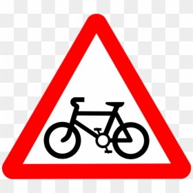 Traffic Signs Cycle Crossing, HD Png Download - route 66 sign png