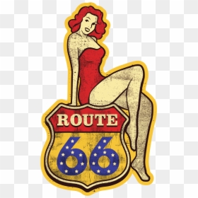 Route 66 Sign Png, Transparent Png - route 66 sign png
