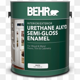Behr Alkyd Semi Gloss Enamel Paint, HD Png Download - water paint png