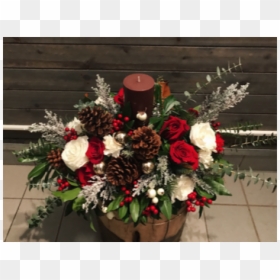 Christmas Flowers Png, Transparent Png - christmas flowers png