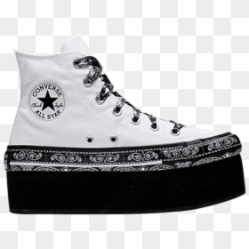 High Top All Star Converses, HD Png Download - tenis png