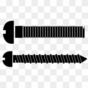 Screw Clip Art, HD Png Download - screws png