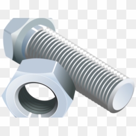 Bolt And Nut Png, Transparent Png - screws png