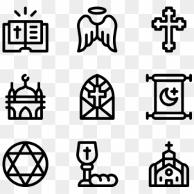 Hand Drawn Icon Png, Transparent Png - hinduism symbol png