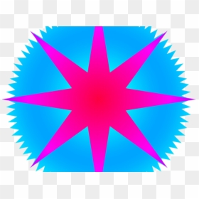 50 Off Label Png, Transparent Png - blue starburst png