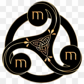 Merlin Triskelion, HD Png Download - hinduism symbol png