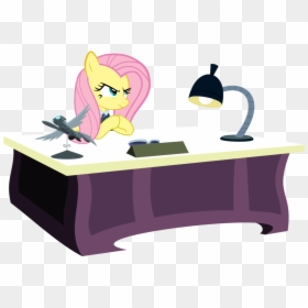 My Little Pony Office, HD Png Download - cartoon table png