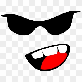 Gangsta Face Clipart, HD Png Download - emotion png