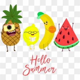 Cute Summer Clip Art, HD Png Download - watermelon png
