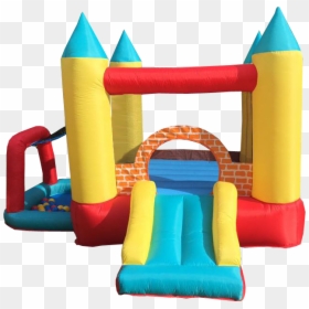 Bouncy Castle Transparent Background, HD Png Download - castle png