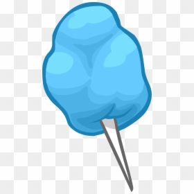 Cartoon Blue Cotton Candy, HD Png Download - candy png