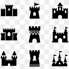 Castle Icon Vector, HD Png Download - castle png