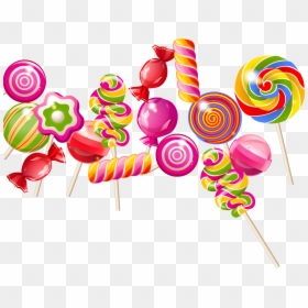 Lollipops Png, Transparent Png - candy png