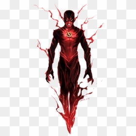 Red Lantern Reverse Flash, HD Png Download - flash png