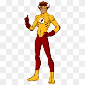 Kid Flash Young Justice, HD Png Download - flash png