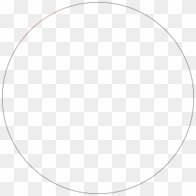 White Circle Template Transparent, HD Png Download - black line png