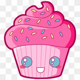 Cupcake Cartoon, HD Png Download - candy png