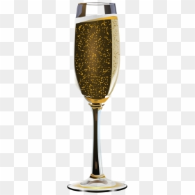 Gold Champagne Flutes Clipart, HD Png Download - champagne png