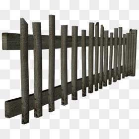 Picket Fence Clip Art, HD Png Download - fence png