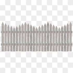 White Picket Fence Png, Transparent Png - fence png