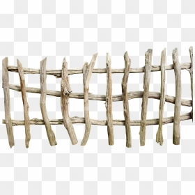 Old Transparent Wooden Fence, HD Png Download - fence png