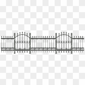 Gate, HD Png Download - fence png
