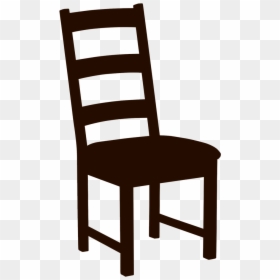 Silhouette Of A Chair Png, Transparent Png - chair png