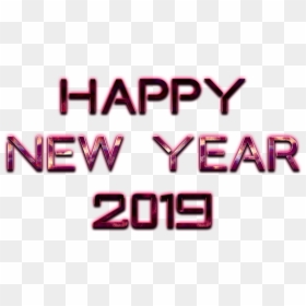 Happy New Year 2019 Images Hd Png, Transparent Png - happy new year png