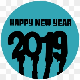 Happy New Year Status 2019, HD Png Download - happy new year png