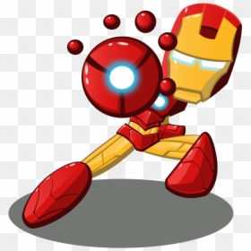 Ironman Cartoon, HD Png Download - iron man png