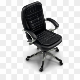 Office Chair Psd, HD Png Download - chair png