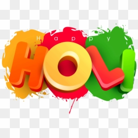 1080p Happy Holi Hd, HD Png Download - happy holi png