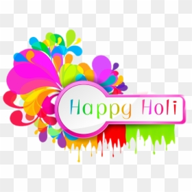 1080p Happy Holi Images Hd, HD Png Download - happy holi png