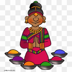 India Clipart, HD Png Download - happy holi png