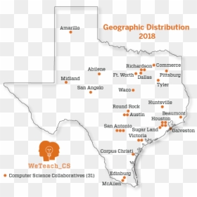 Map, HD Png Download - texas png