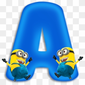 Alfabeto Minions Png, Transparent Png - minions png