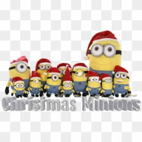 Merry Christmas Minion Png, Transparent Png - minions png