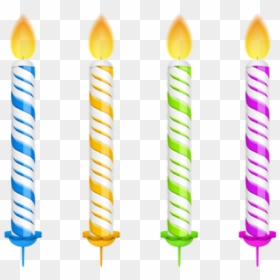 Birthday Candle Png Transparent, Png Download - candle png