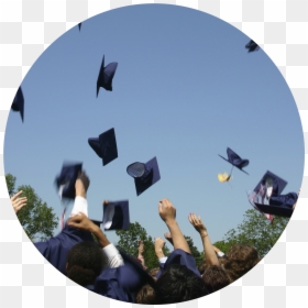 Throwing Hats Graduation Gif, HD Png Download - graduation png