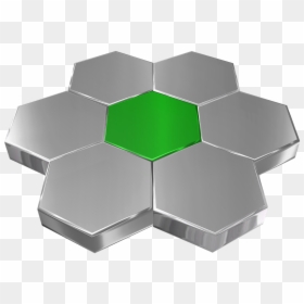 Hexágono 3d Png, Transparent Png - hexagon png