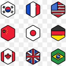 Banderas Png, Transparent Png - hexagon png