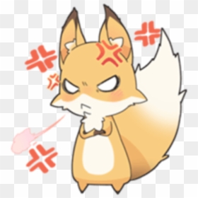 Cute Kawaii Fox Png, Transparent Png - fox png