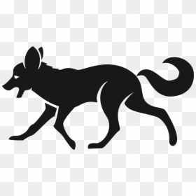 Fox Silhouette Clip Art, HD Png Download - fox png