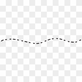 Wavy Dotted Line Png, Transparent Png - dotted line png